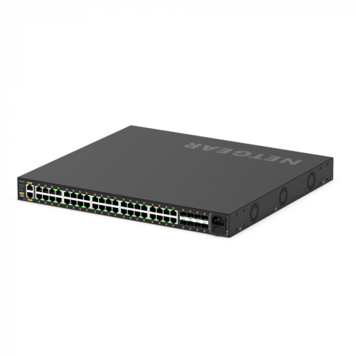 Switch Netgear AV Line M4250-40G8F-POE+, 40 Porturi, PoE+