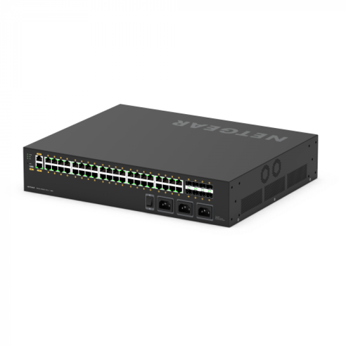 Switch Netgear AV Line M4250-40G8XF-POE++, 40 Porturi, PoE+