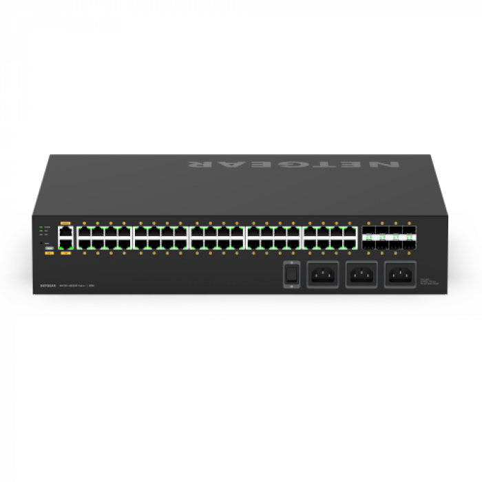 Switch Netgear AV Line M4250-40G8XF-POE++, 40 Porturi, PoE+