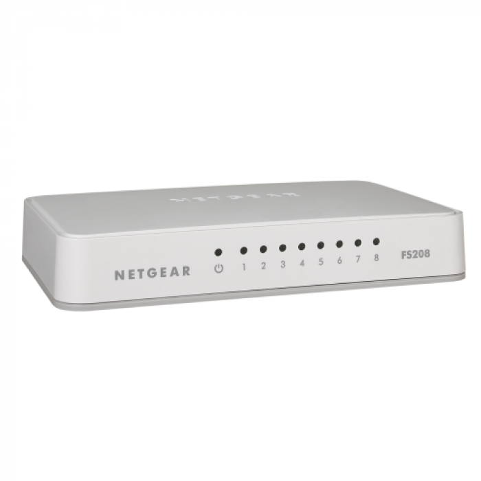 Switch Netgear FS208-100PES 8xport