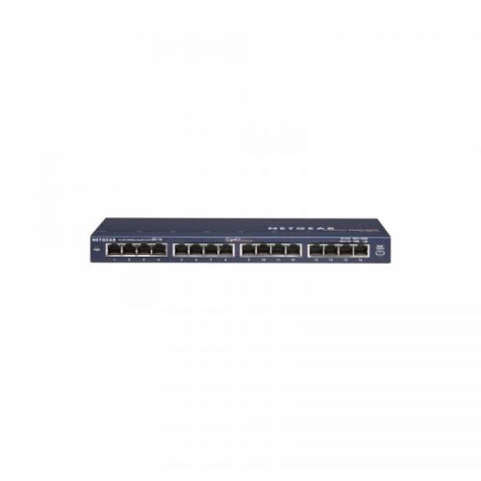 Switch NetGear GS116GE, 16xport