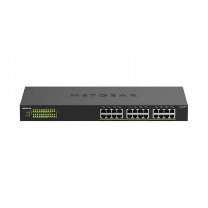 Switch Netgear GS324PP-100EUS, 24 porturi, PoE+