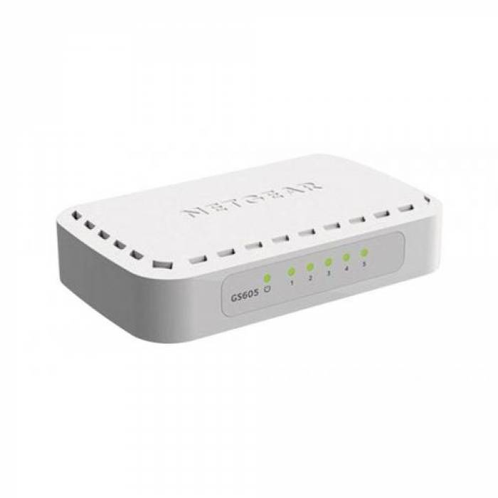 Switch Netgear GS605, 5 Porturi