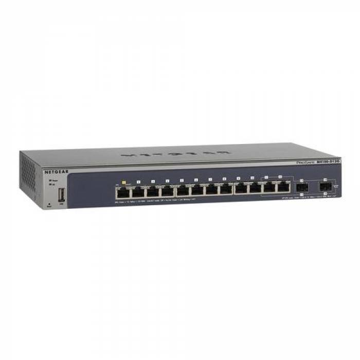 Switch Netgear M4100-D12G GSM5212, 12 Porturi