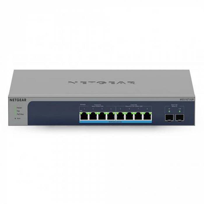 Switch Netgear MS510TXUP, 8 porturi