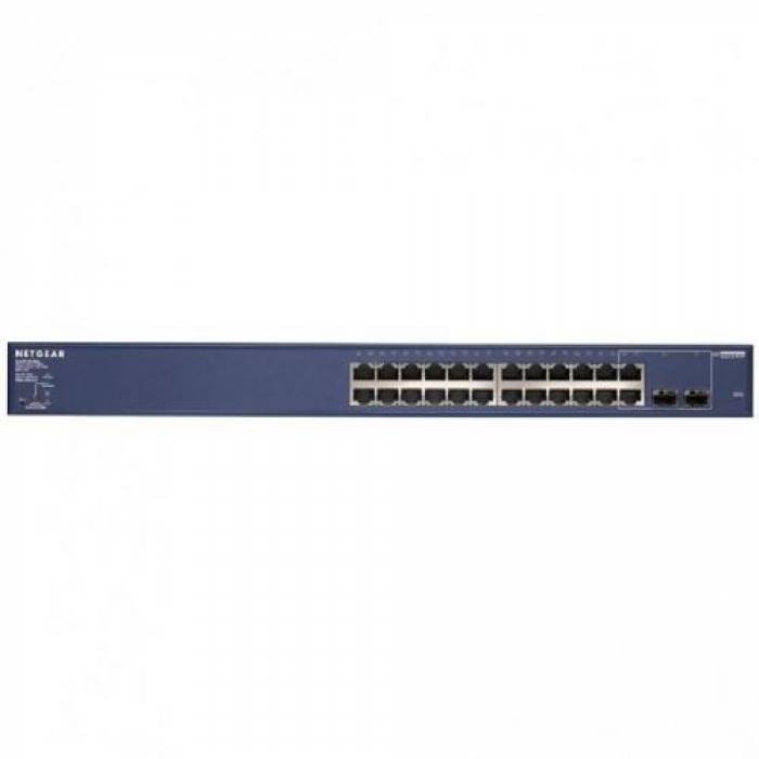 Switch Netgear ProSafe Smart GS724TP v2, 24 Porturi, PoE