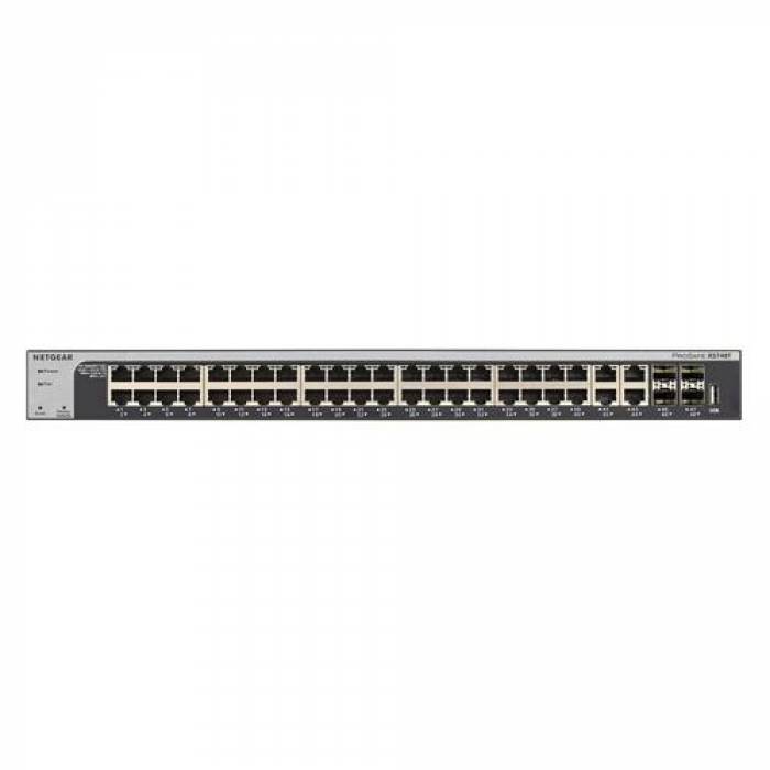 Switch Netgear ProSafe Smart XS748T, 48 Porturi