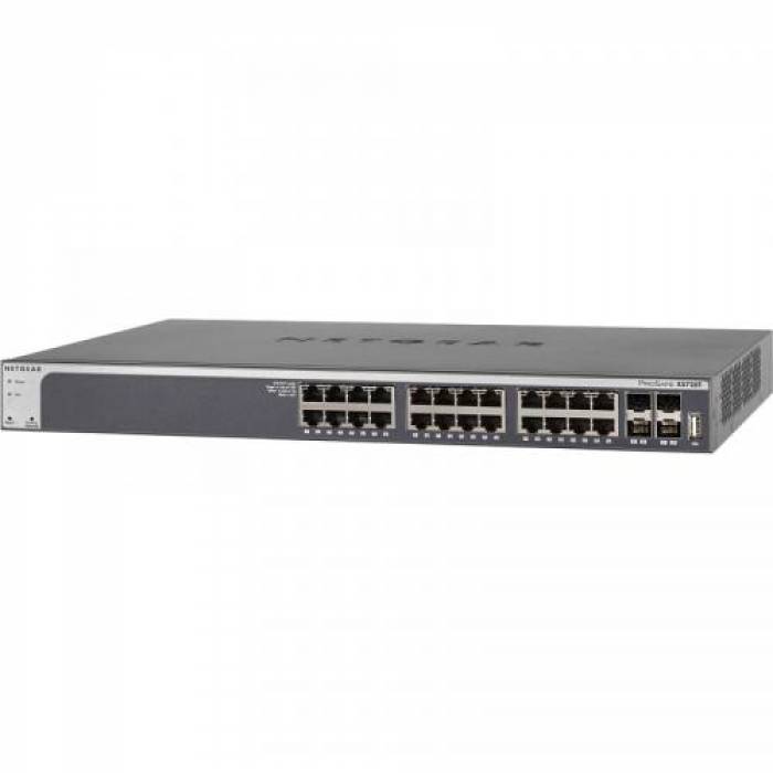 Switch NetGear XS728T-100NES, 24xport