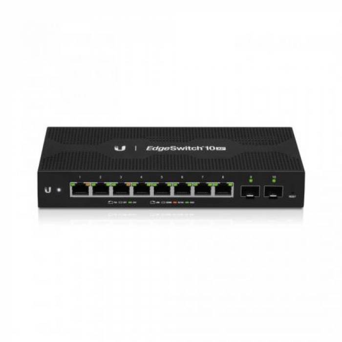 Switch Ubiquiti EdgeSwitch 10XP, 8 porturi, PoE