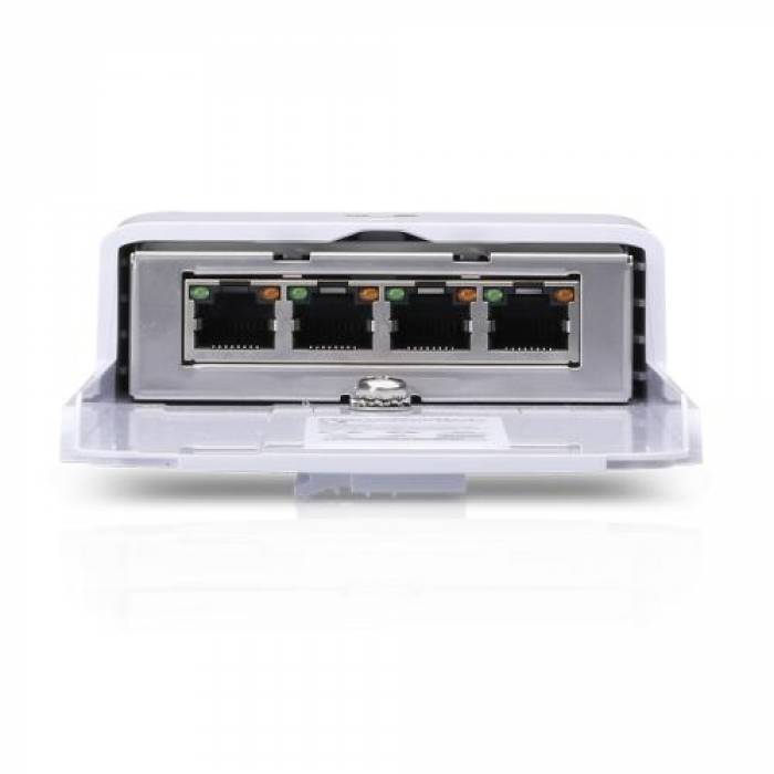 Switch Ubiquiti NanoSwitch N-SW, 4 porturi, PoE