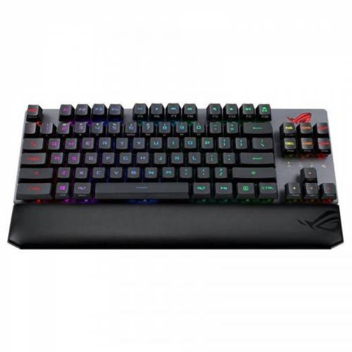 Tastatura ASUS ROG Strix Scope NX TKL Deluxe ROG RX Red, USB, Black