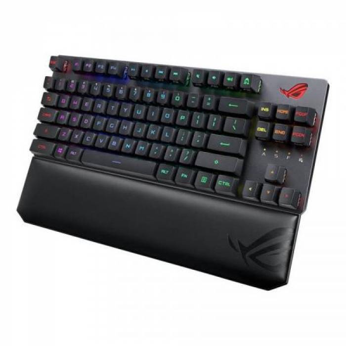 Tastatura ASUS ROG Strix Scope NX TKL Deluxe ROG RX Red, USB, Black