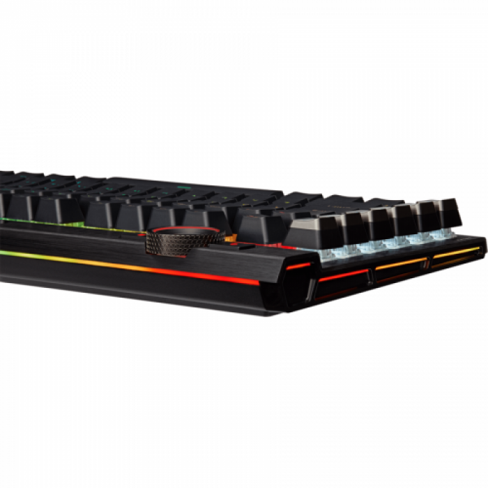 Tastatura Corsair K100, RGB LED, USB, Black