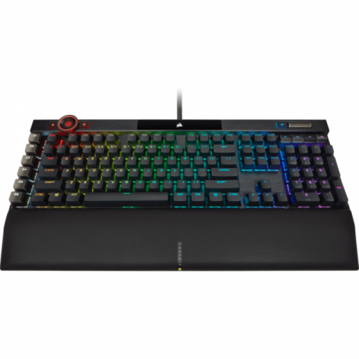 Tastatura Corsair K100, RGB LED, USB, Black