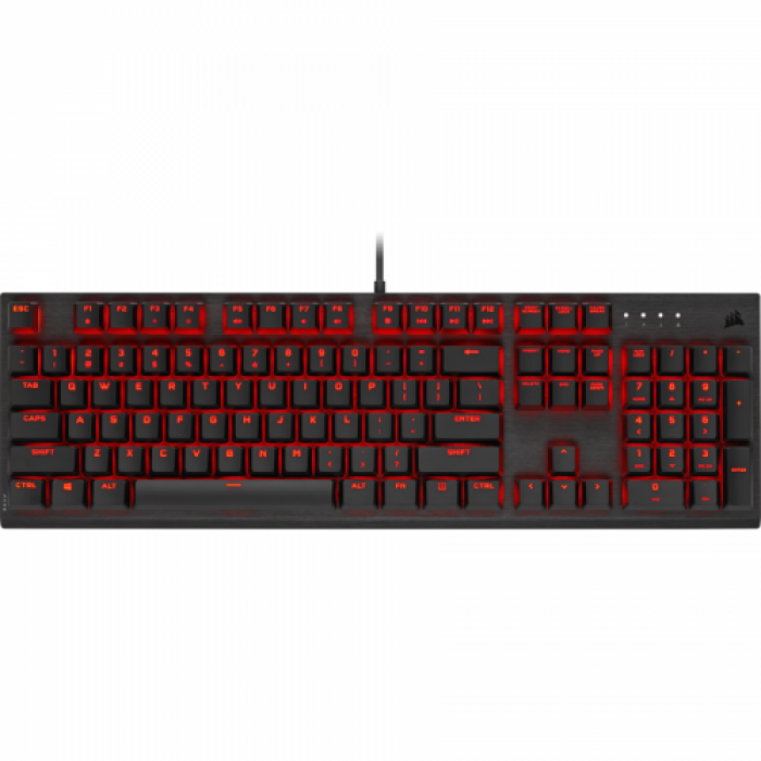 Tastatura Corsair K60 PRO Red LED, USB, Black