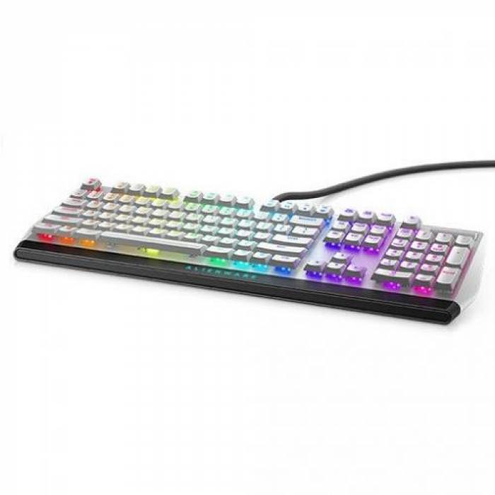 Tastatura Dell Alienware AW510K, RGB LED, USB, Lunar Light