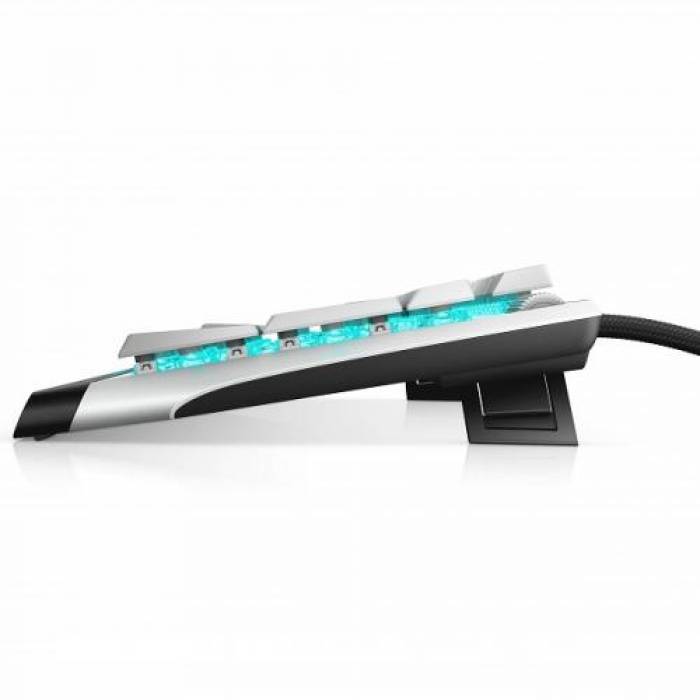 Tastatura Dell Alienware AW510K, RGB LED, USB, Lunar Light