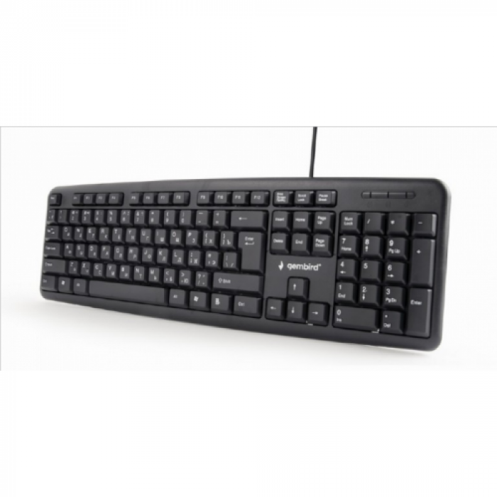 Tastatura Gembird KB-U-103-RU, USB, Black
