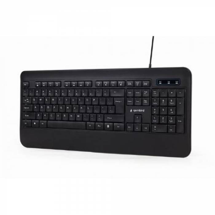 Tastatura Gembrid KB-UML-03, USB, Black