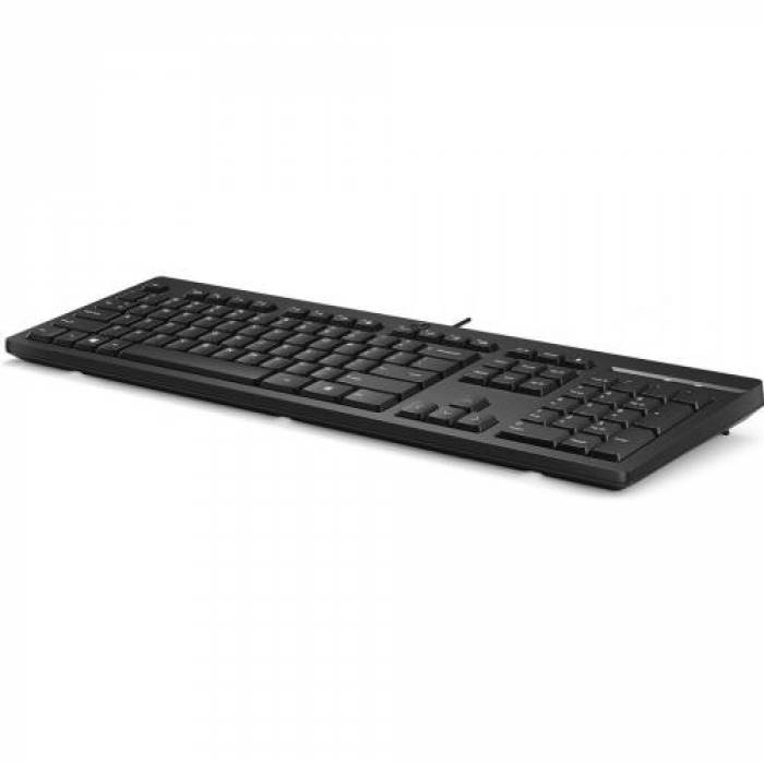 Tastatura HP 125, USB, Black