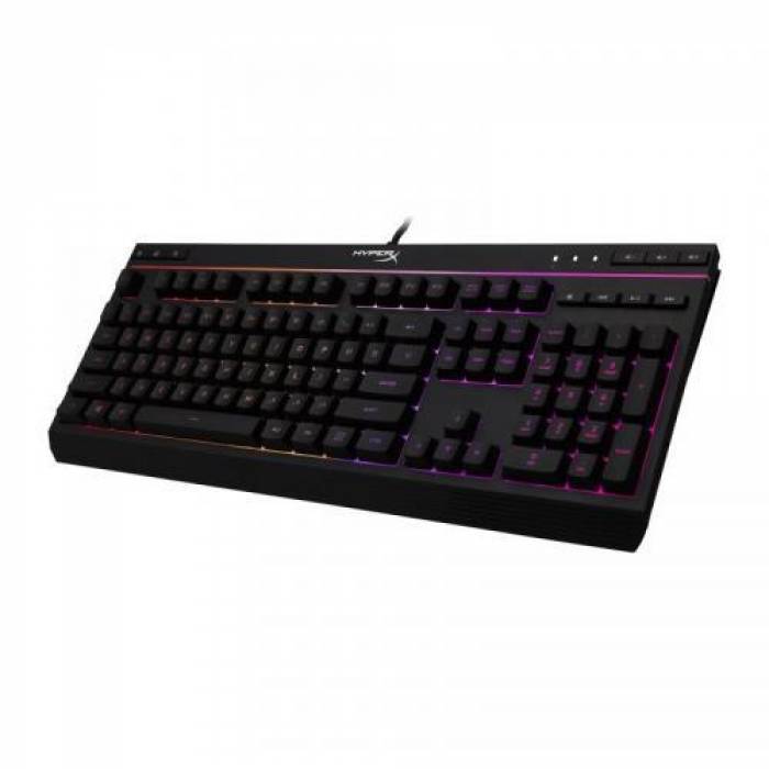 Tastatura HP HyperX Alloy Core, RGB LED, USB, Black