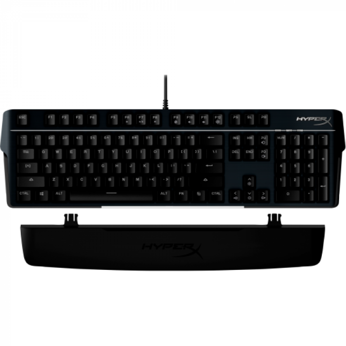 Tastatura HP HyperX Alloy MKW100, RGB LED, USB, Black