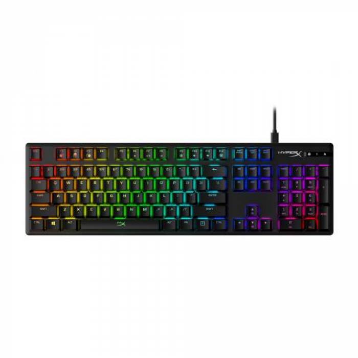 Tastatura HP HyperX Alloy Origins Red Switch, RGB LED, USB, Black