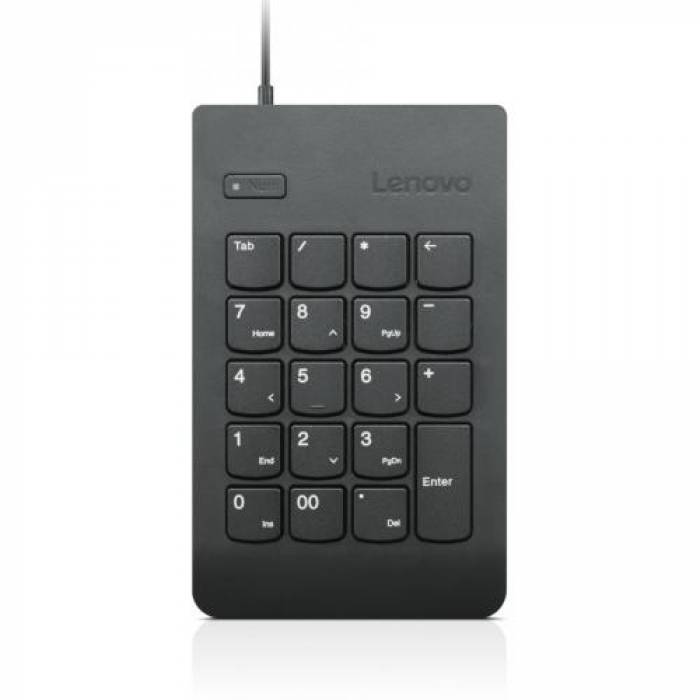 Tastatura Lenovo Numeric Keypad Gen2, USB, Black