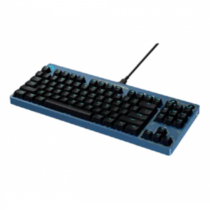 Tastatura Logitech G Pro League of Legends Edition, USB, Blue