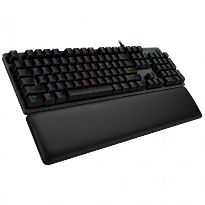 Tastatura Logitech G513 Carbon GX RED Linear Switch, RGB LED, Layout UK, Black