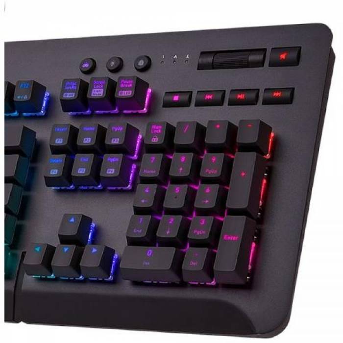 Tastatura mecanica Thermaltake Tt eSPORTS Level 20 GT, Black