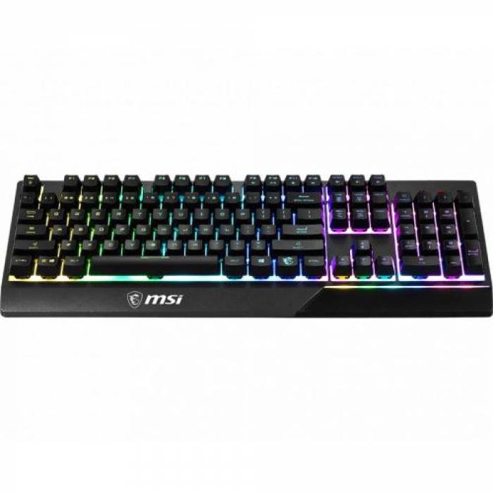 Tastatura MSI Vigor GK30, RGB LED, USB, Black