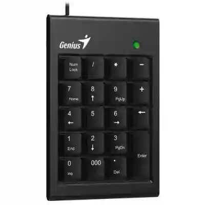 Tastatura numerica Genius Numpad 100, USB, Black