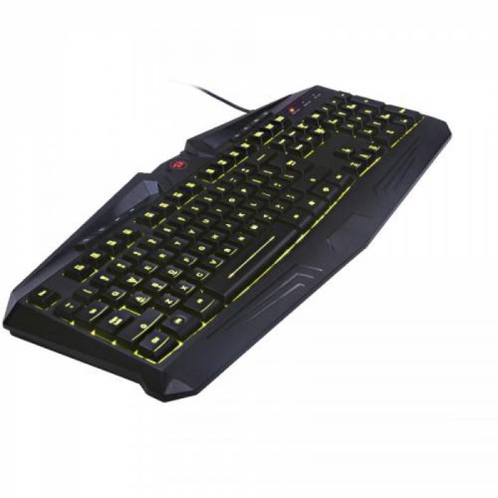 Tastatura Redragon Harpe, RGB LED, USB, Black