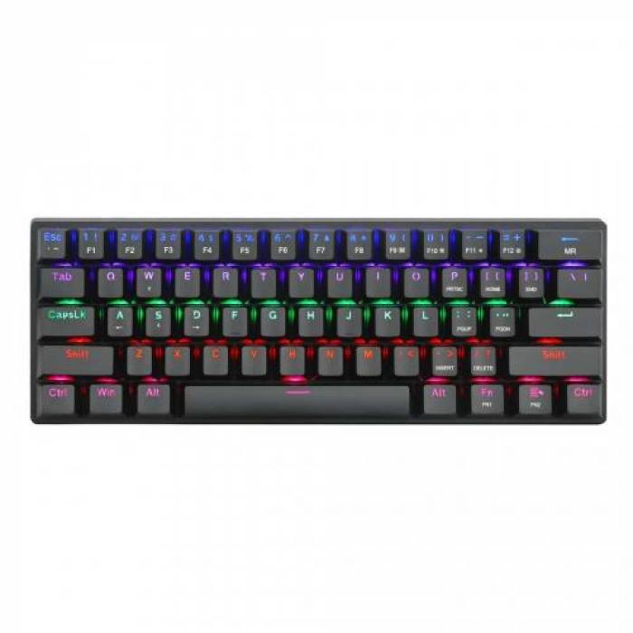 Tastatura T-Dagger Arena, RGB LED, USB, Black