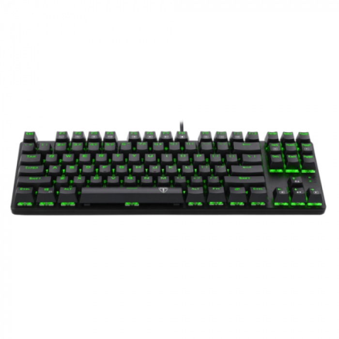 Tastatura T-Dagger Bora, Green/Blue LED, USB, Black