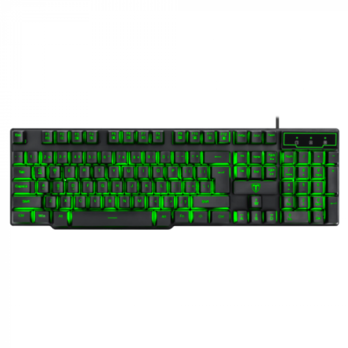 Tastatura T-Dagger Liner, RGB LED, USB, Black