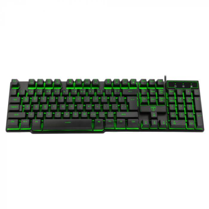 Tastatura T-Dagger Liner, RGB LED, USB, Black