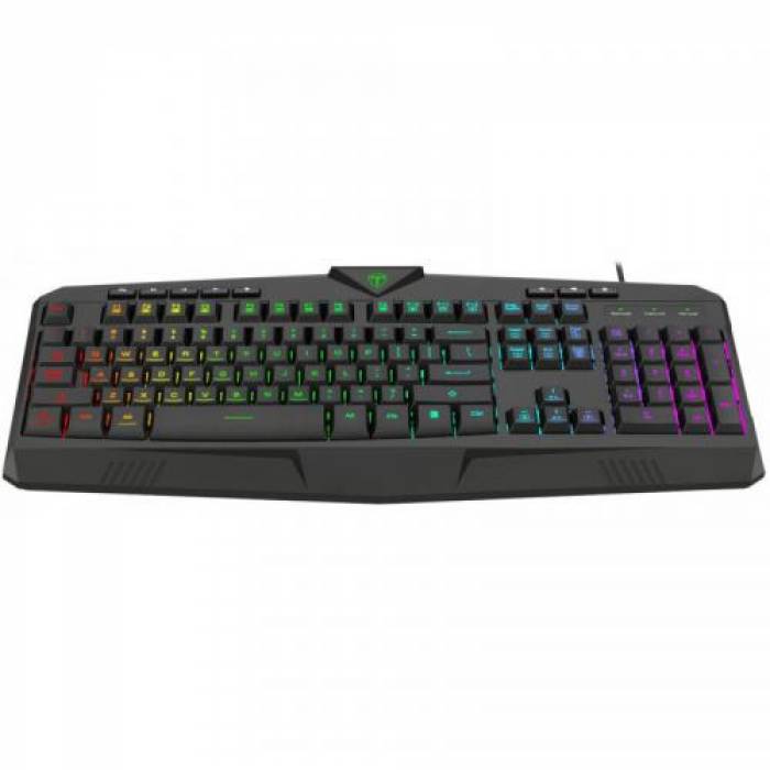 Tastatura T-Dagger Submarine, RGB LED, USB, Black