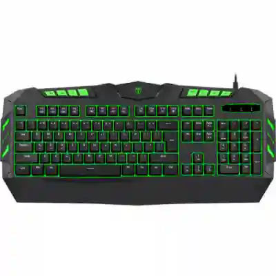 Tastatura T-Dagger Torpedo, RGB LED, USB, Black