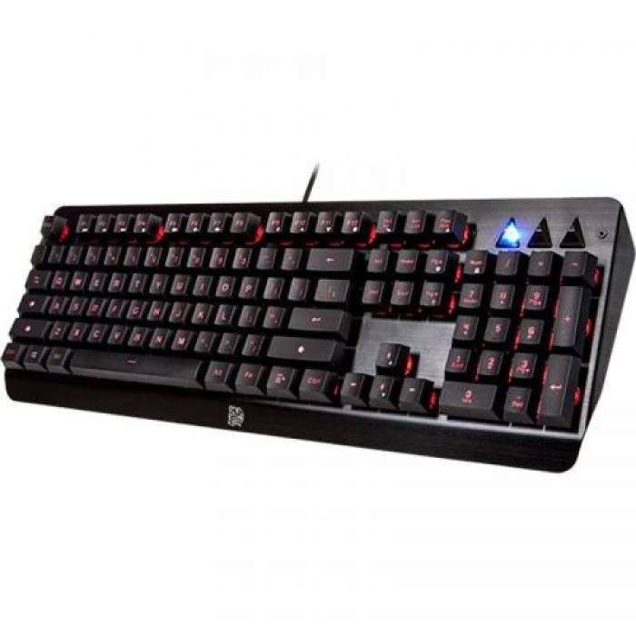 Tastatura Thermaltake Tt eSPORTS Challenger Edge, USB, Black