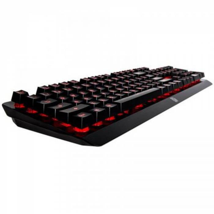 Tastatura Thermaltake Tt eSPORTS Challenger Edge, USB, Black