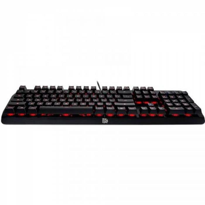 Tastatura Thermaltake Tt eSPORTS Challenger Edge, USB, Black