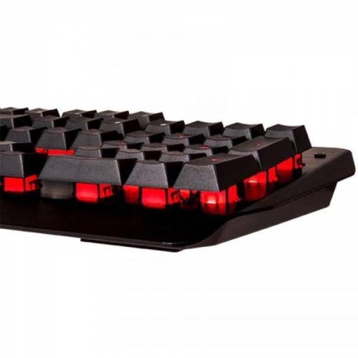 Tastatura Thermaltake Tt eSPORTS Challenger Edge, USB, Black