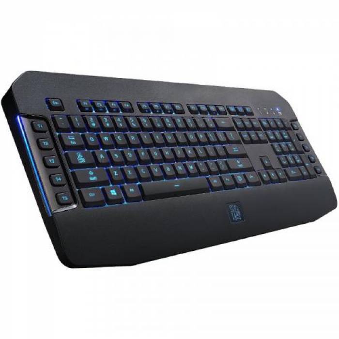 Tastatura Thermaltake Tt eSPORTS Challenger Go, USB, Black