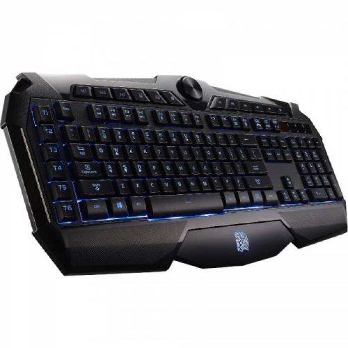 Tastatura Thermaltake Tt eSPORTS Challenger Prime, USB, Black