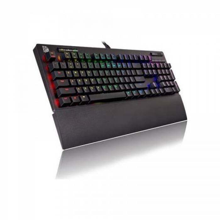 Tastatura Thermaltake Tt eSPORTS Neptune Elite Thermaltake Switch, RGB LED, USB, Black