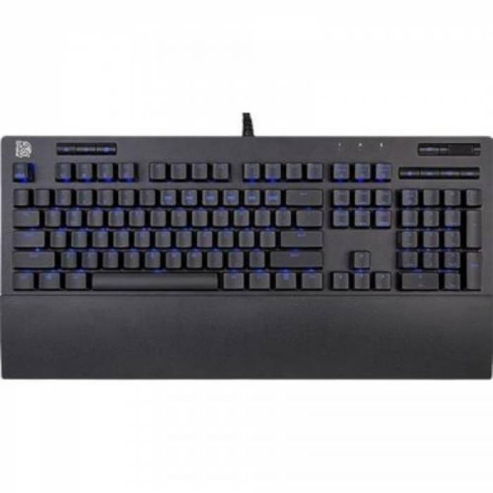 Tastatura Thermaltake Tt eSPORTS Neptune Pro TTC Blue Switch, Blue LED, USB, Black