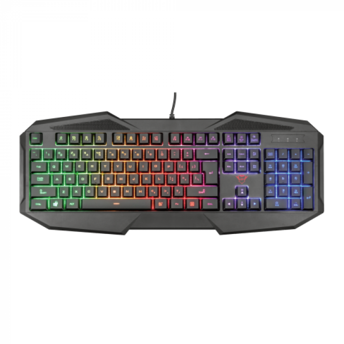 Tastatura Trust GXT 830 RW-C Avonn Camo, RGB LED, USB, Black