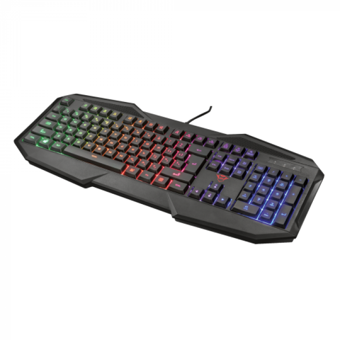 Tastatura Trust GXT 830 RW-C Avonn Camo, RGB LED, USB, Black